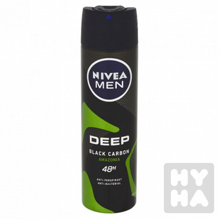 detail Nivea deodorant 150ml Black carbon amazonia