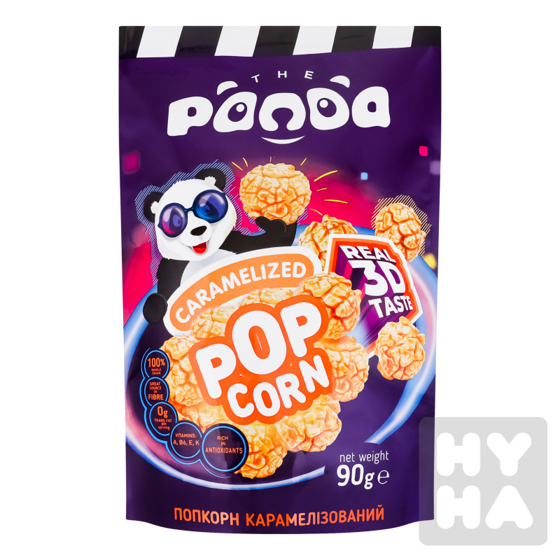 The Panda popcorn 90g karamelizovaný